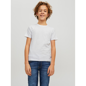 Jack&Jones Junior Majica Organic Basic 12158433 Bela Regular Fit