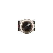 PROMET 2-pozicijsko stikalo, gumb 30 mm, črno, 1NO, 1NC, nepovratno, W0-NEF30-TPA XY S