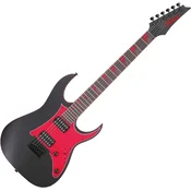 Ibanez GRG131DX-BKF Black Flat Električna kitara (Rabljeno)