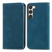 Modra Elegantna Flip torbica (Samsung Galaxy S23+)