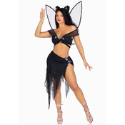 Leg Avenue Dark Fairy 87190 Black XS