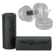 shumee Prevleke za palice FAT GRIP, 2 kom - črne