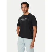 Calvin Klein Jeans Majica LV04RH830G Črna Regular Fit