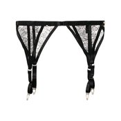Something Wicked - Annabel lace suspenders belt - women - Black