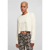 Womens Feather Sweater - Cream