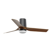 FARO 33835-1TW - LED Zatemnitven ventilator MINI PUNT TUB S 10W 2700/4000/6000K + Daljinski upravljalnik