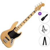 Fender Squier Classic Vibe 70s Jazz Bass V MN Standard SET Natural 5 strunska bas kitara