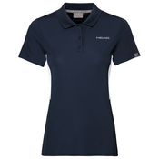 Head CLUB TECH POLO SHIRT W, maja ž.kr ten polo, modra 814339