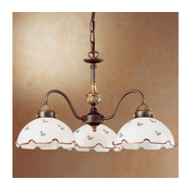 Kolarz 731.83.70 - Luster na lancu NONNA 3xE27/75W/230V crvena