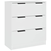 MAISON CHIC Komoda - Predalnik bela 60x30x70 cm konstruiran les, (21716065)