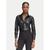 Elisabetta Franchi Srajca CA-195-66E2-V400 Črna Regular Fit