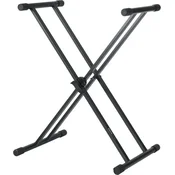 Gator Frameworks GFW-KEY-2000X Zložljivo stojalo za klaviaturo Black (Kot novo)