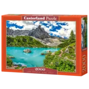 Castorland Sestavljanka 2000 kosov C-201006-2 Jezero Sorapis, Alpe, Italija