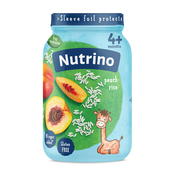Nutrino Pire od voca breskva i pirinac 190 g