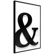 Poster - Ampersands Shadow 30x45