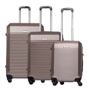 Set kofera sa tockicima ENOVA ABS 3/1 Capri šampanj