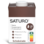 SATURO Meal Replacement Drink 6 x 500 ml čokolada