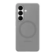 Samsung S26 SAMSUNG silikonska futrola za telefon s magnetom SVJETLO SIVA