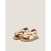 Monsoon Children Sandale za bebe LTHR FLWR, Zlatne