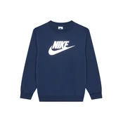 Nike Sportswear Majica CLUB FLC mornarska/bela