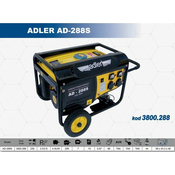 Adler Generatorski sklop 2,8Kw/Ad-288S