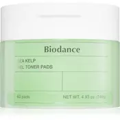Biodance Sea Kelp Gel Toner Pads tonizirajoče blazinice s pomirjajočim učinkom 60 kos