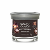 Yankee Candle Aromatična sveča Signature tumbler mala Black Coconut 122 g
