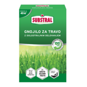 SUBSTRAL gnojivo za travu s dugotrajnim djelovanjem, 0,8kg za 40m2