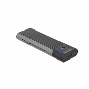 DeLOCK 42638 kutija za disk za pohranu podataka SSD kućište Crno, Sivo M.2