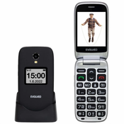 EVOLVEO mobilni telefon EasyPhone FS, Black