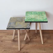 Hanah Home Set klub stocica 2Shp500, 2 komada, Šareni
