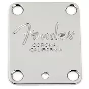 Fender 4-Bolt American Series Guitar Neck Plate Chrome