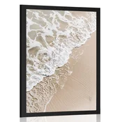 Slike bež plaža - 40x60 silver