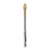 VEČNAMENSKI SVEDER ALPEN 4X100 MM ZA STEKLO HM PROFI HEX - 1/4  PLT
