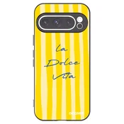 Silikonski črni ovitek za Google Pixel 9 Pro - Ladolcevita