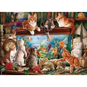 Eurographics - Puzzle Mačke po akvariju - 1 000 kosov