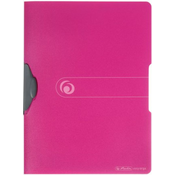 Herlitz clip mapa, A4, mat vijola