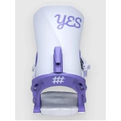 YES Conda 2026 Snowboard Bindings s white