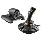 Thrustmaster T-16000M FCS Hotas Črna, Oranžna USB Igralna palica Analogni / Digitalni MAC, PC PC