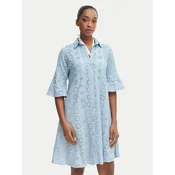 Iconique Srajčna obleka IC25-006 Modra Relaxed Fit
