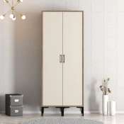 Hanah Home Garderober Kumsal SS, 80x201.4 cm, Krem