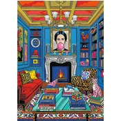 Trefl - Puzzle Premium plus: Umetnost barv: Domača umetniška galerija - 1 000 kosov