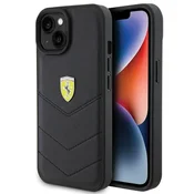 Ferrari FERRARI ETUI HARDCASE PREŠIT KOVINSKI LOGO ZA IPHONE 15 14 13 6,1 INČ