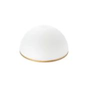 Zamensko staklo za luster i podnu lampu OLD LAMP E27, precnik 30 cm, bela/zlatna