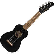 Fender Venice WN BK Black Soprano ukulele (Kot novo)