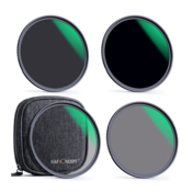 K&F 49MM Nano-X Series,Green Coated, ND4+ND8+ND64+ND1000 Filter Kit