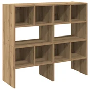 vidaXL vidaXL Regal za čevlje 2 kosa zložljiva artisan hrast 89,5x30x40 cm, (21779782)