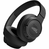 Slušalice JBL Tune 720BT, bežične, bluetooth, mikrofon, over-ear, crne JBLT720BTBLK