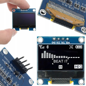Rosfix Rosfix OLED zaslon modul 0,96 4 pini bel, (21656690)