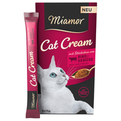 Miamor Cat Cream govedina + povrće - Ekonomično pakiranje 55 x 15 g
